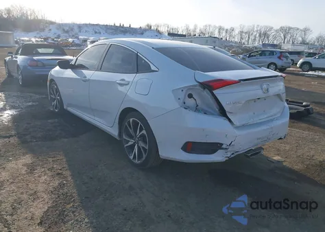 2020 Honda Civic Sport from USA, damaged, VIN 2HGFC2F84LH568957